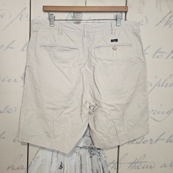 Faherty Men's Shorts Size 36 Linen Cotton Blend - Picture 3 of 10